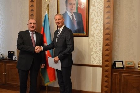 Elmar Məmmədyarov Aİ Nümayəndəliyinin yeni rəhbərini qəbul edib