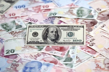 Türkiyədə dolların məzənnəsi 8 ay əvvəlki rekordu yeniləyib