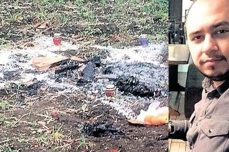 Ukraynada Türkiyə vətəndaşını öldürürək satanist ritualı ilə yandıran azərbaycanlı tutulub