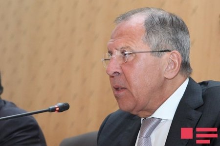Lavrov: "Bəyanatda Dağlıq Qarabağ münaqişəsinin həllinin əsaslanmalı olduğu prinsipləri təsdiqlədik"
