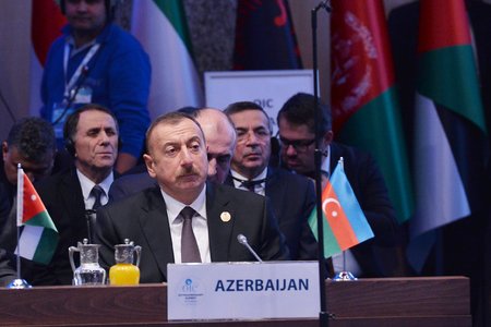Prezident İlham Əliyev: "Azərbaycan Fələstin-İsrail münaqişəsinin sülh yolu ilə həllini dəstəkləyir"