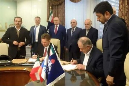 İran Milli Neft Şirkəti “Qazprom” ilə əməkdaşlıq müqaviləsi imzalayıb
