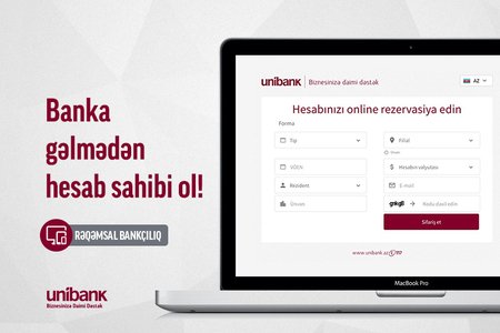 Unibank biznes sahibləri üçün yeni xidmət təklif edir