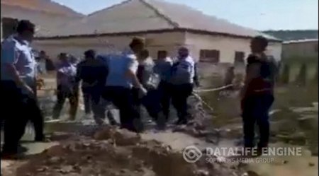 Qarabağ əlilləri ilə SOCAR işçiləri arasında növbəti qarşıdurma – Video