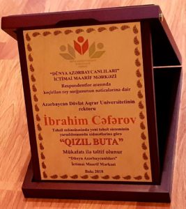 Bizim rektor əsl şəxsiyyətdir! Var olun, hörmətli rektorumuz İbrahim Cəfərov