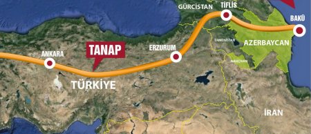 TANAP-a ilk sınaq qazı yanvarda vurulacaq