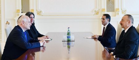 İlham Əliyev Amerika Yəhudi Təşkilatlarının Prezidentləri Konfransının icraçı sədrinin müavinini qəbul edib