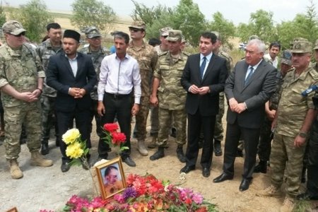 Hərbi attaşelər və xarici jurnalistlər Alxanlıda oldular