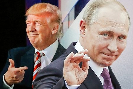 Tramp təntənəli qəbulu Putinlə söhbət etmədən tərk etdi