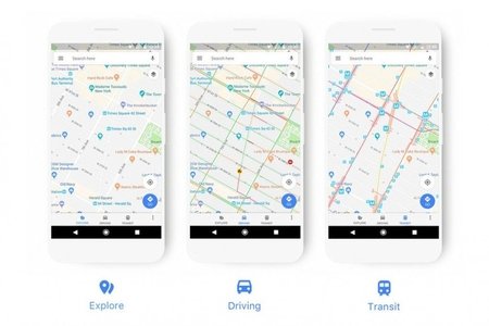 Yenilənmiş “Google Maps” xəritəsindən istifadə asanlaşacaq